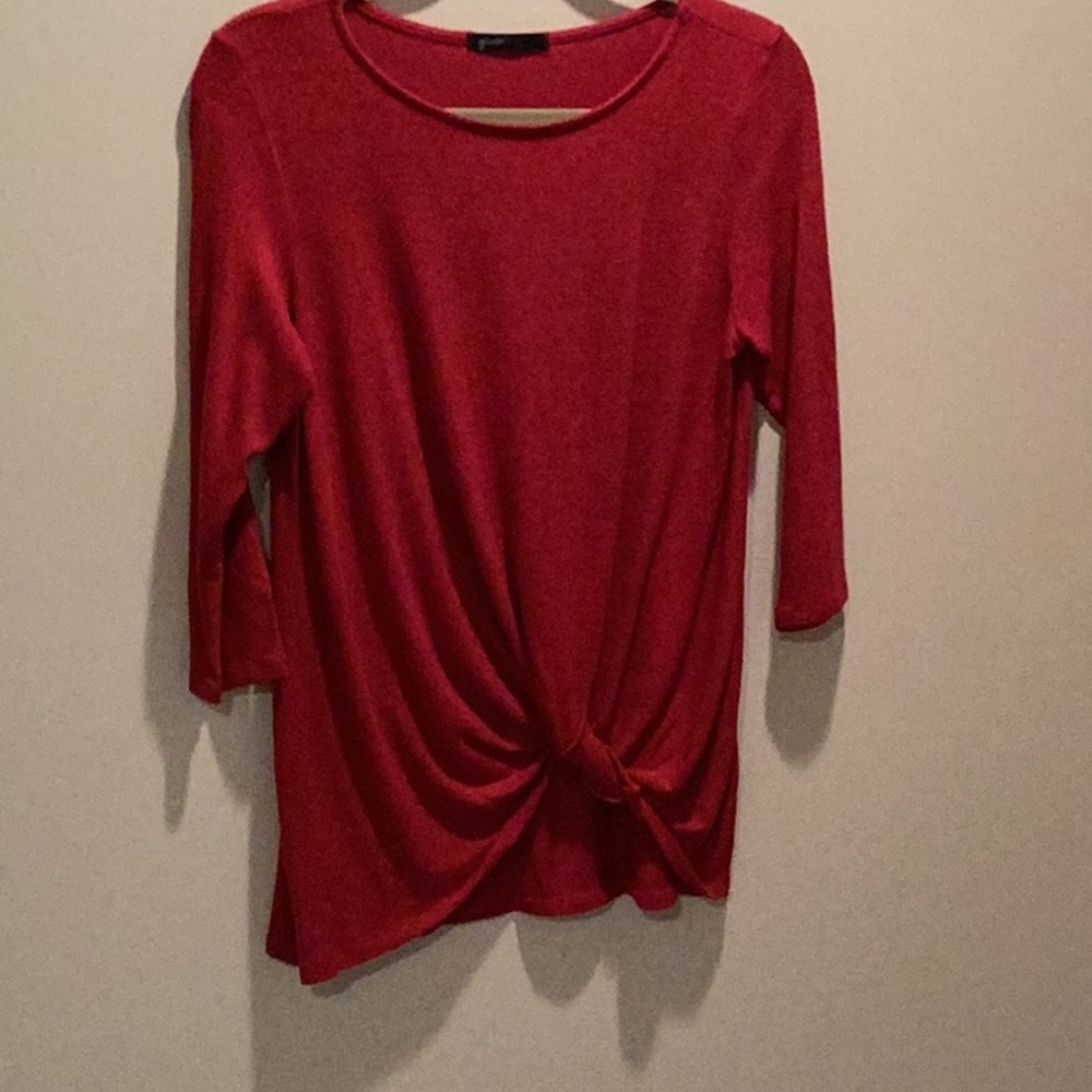 Gibson size small red sweater
